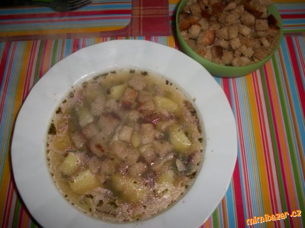 Fajnová česnečka