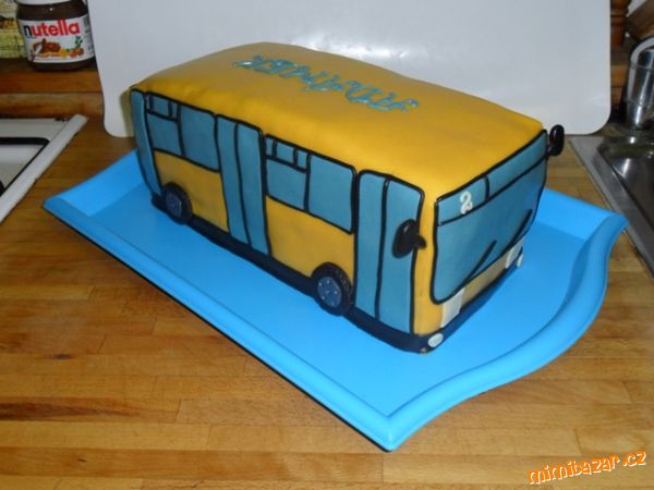 Autobus pro Adámka ke 2. narozeninám