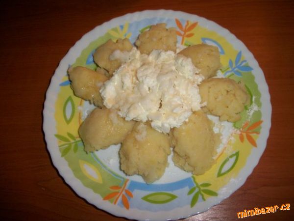 Škubánky s tvarohem
