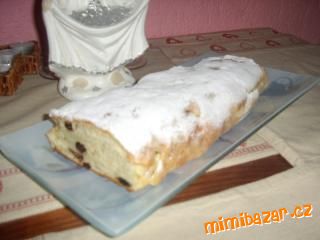 VÁNOČNÍ TVAROHOVÁ ŠTOLA-OOOBR JEDNODUCHÁ:-)