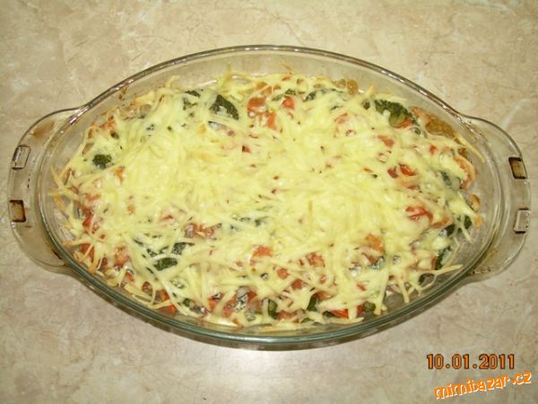 ZAPEČENÉ BRAMBORY S BROKOLICÍ +++ oběd