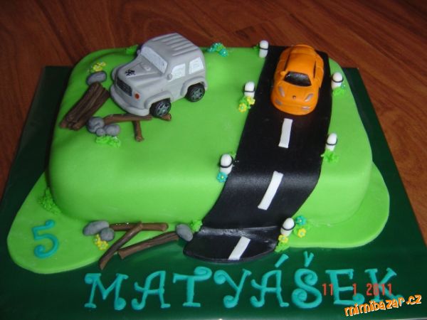 Autíčka Jeep a Lambo