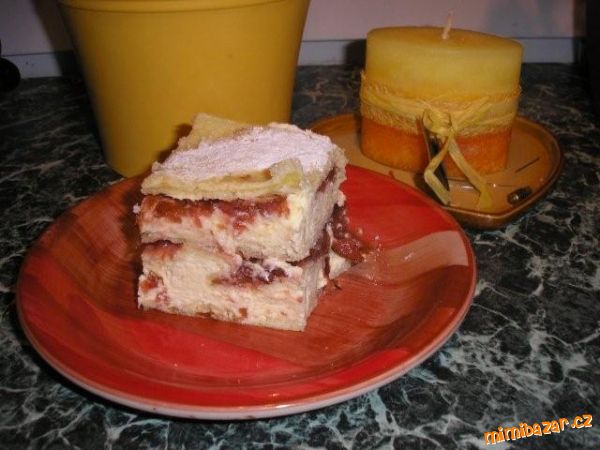 ovocné větrníkové řezy