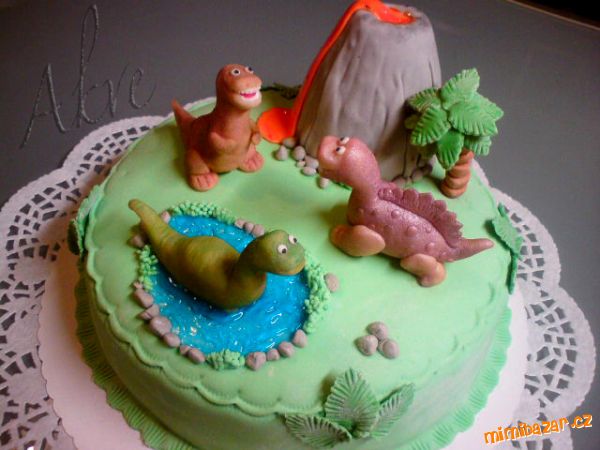 dinosauri a sopka
