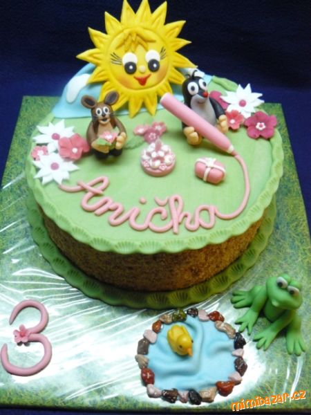 Krteček a pastelka pro Aničku