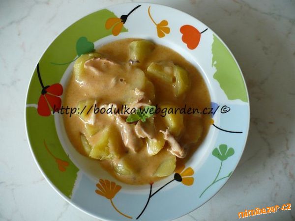 Kuře na paprice