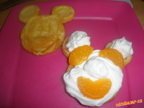 Arabelčiny Mickeyho vafle