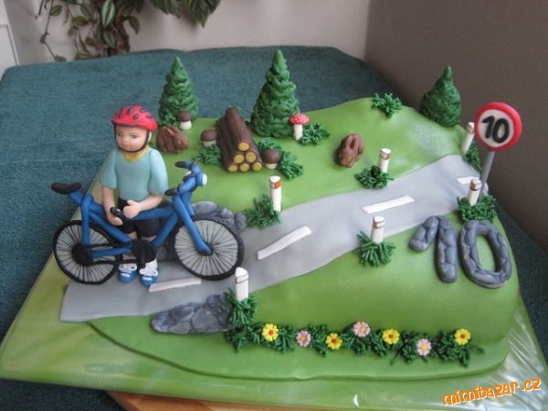 Malý cyklista a Znak Slávie