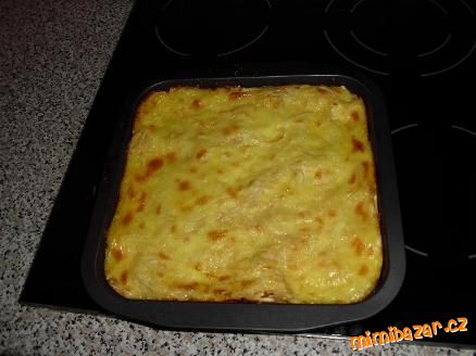 Sladké LASAGNE s jablíčkem a pudinkem - sladké jídlo nebo dezert