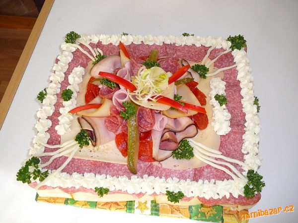 slaný dort