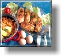 Kuřecí rolky zalité šlehačkou - VÝBORNÉ, JEDNODUCHÉ.