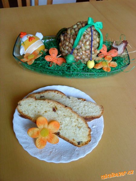 Tvarohový mazanec (nekynutý)