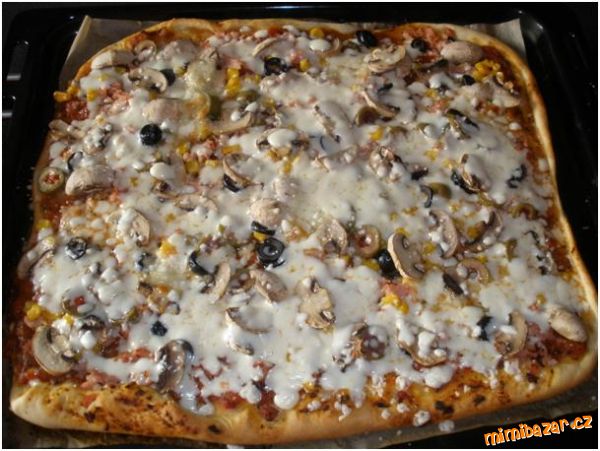 Křupavá pizza