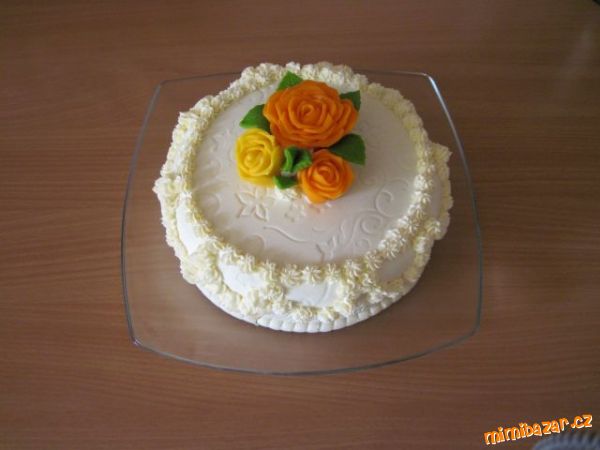 Malinký dortík ke 3. výročí svatby