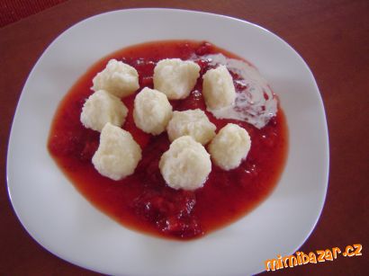 Tvarohové knedlíčky