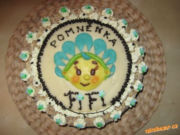 FIFI dortík mojí kamarádky pro Natálku k 6-tým narozeninám :-)