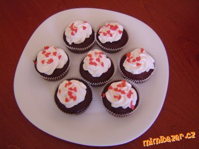 Valentinské cupcakes (muffinky)
