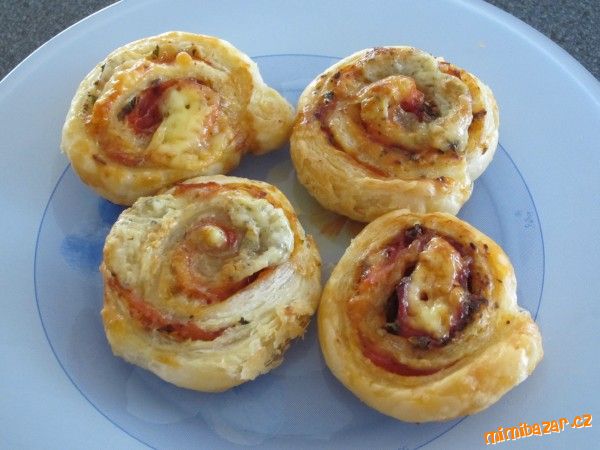 Pizza šneci - rychlé, jednoduché a vynikající