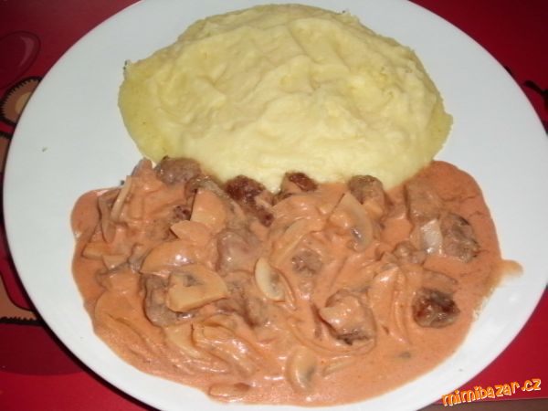 Stroganoff podle dědy šéfkuchaře-DĚKUJI ELIZE