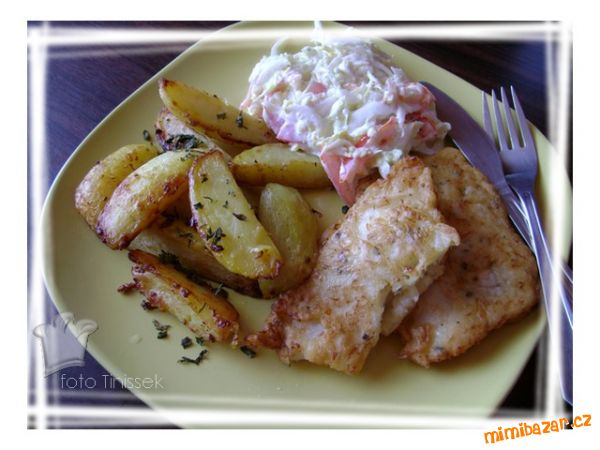 Pangasius v sýrovém těstíčku paní Zdenky ze Vsetína