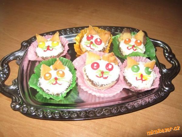 Kočičky muffinky