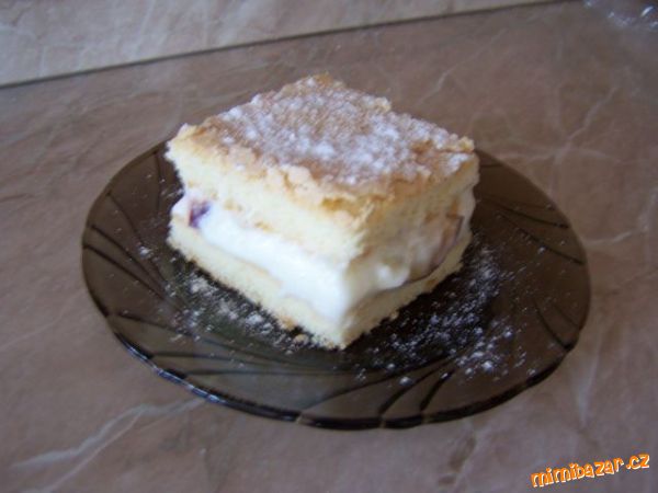 Tvarohovo - smetanové řezy