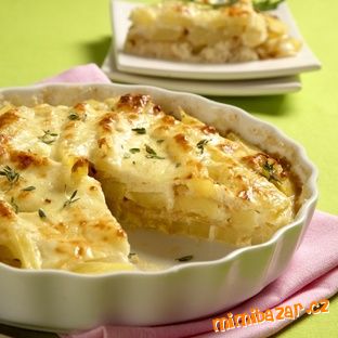 Bramborový gratin s NIVOU