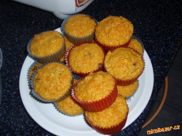 Mrkvové muffinky s kokosem