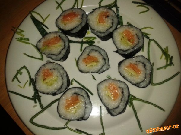 Moje první sushi