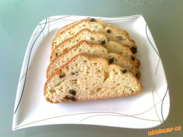VÁNOČNÍ ŠTOLA Z TVAROHU (nekynutá)