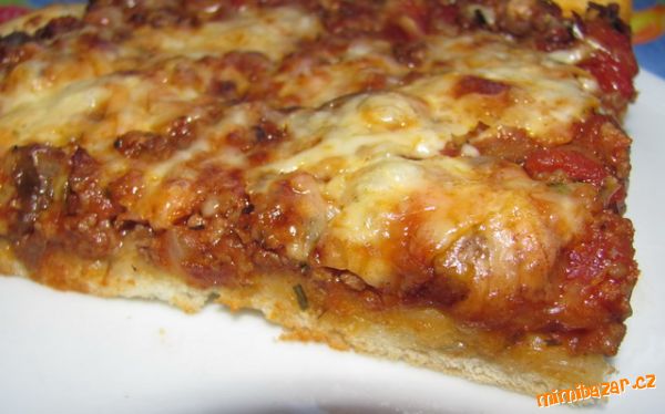 Pizza s mletým mäsom