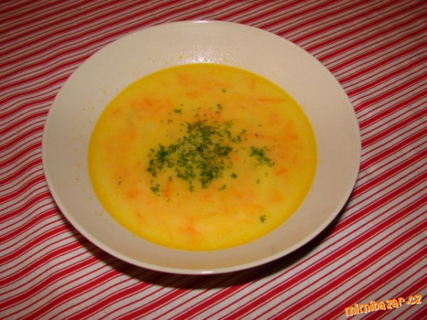 MRKVOVÁ POLÉVKA-výborná...zachutná i těm,kteří vařenou mrkev nemají rádi:-)