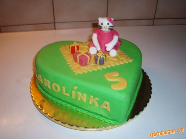 Srdce s Hello Kitty