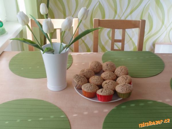 Ořechovo-špaldové muffiny
