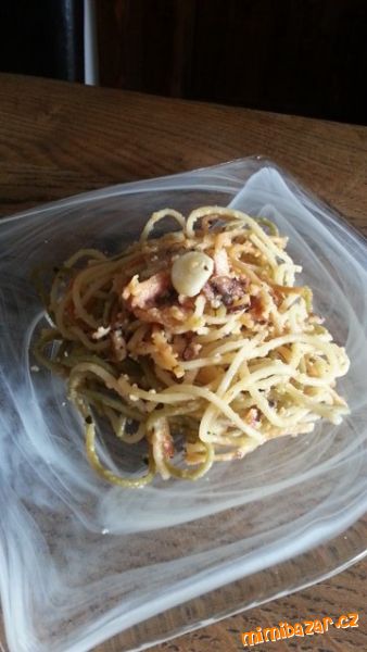 NAŠE VYNIKAJÍCÍ CARBONARA - DOPORUČUJI :-)