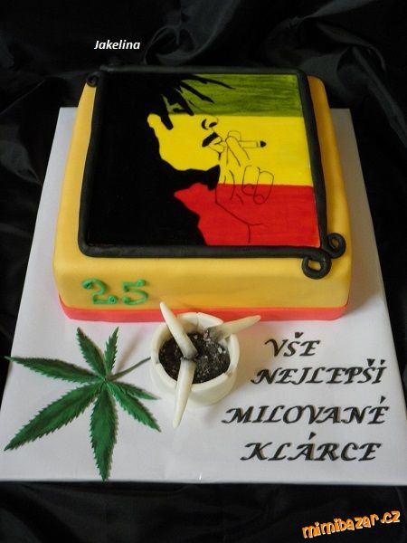 Malovaný Bob Marley