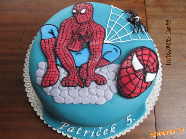 Spiderman s maskou
