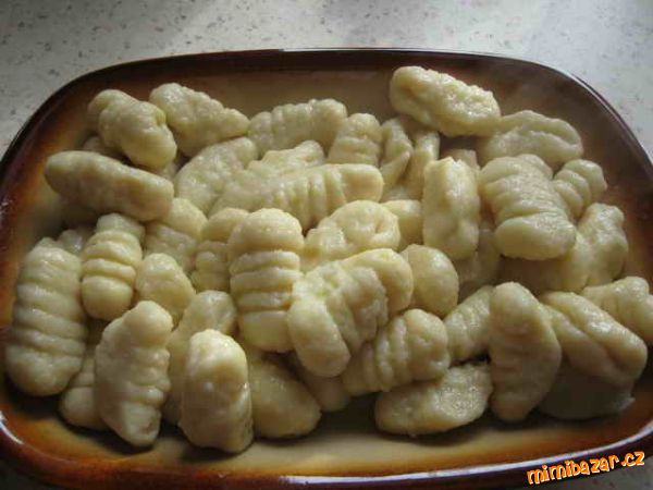 Bramborové gnocchi