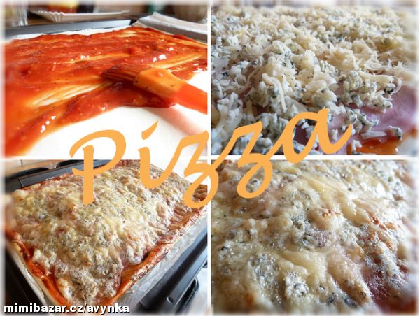 Pizza z listového těsta - nejlepší rychlovka ♥ ♥ ♥