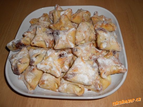Křehké tvarohové šátečky