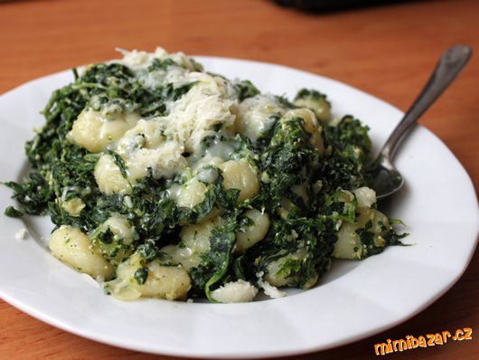 Gnocci se špenátem-RYCHLOVKA dekuji Julce