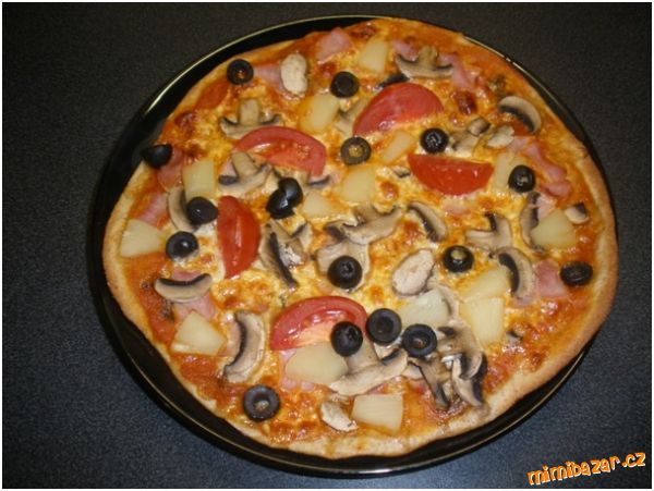 Těsto na celozrnnou pizzu