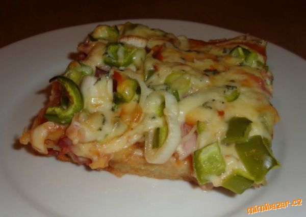 Rohlíková pizza