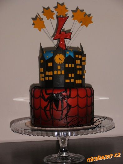 SPIDERMAN +MIMONÍ MUFFINKY+CAKEPOPS PRO NAŠEHO FILÍPKA KE 4.NAROZENINÁM