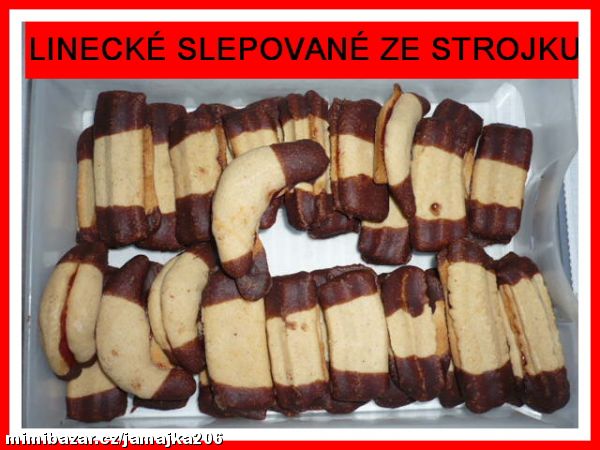 Linecké pečivo ze strojku