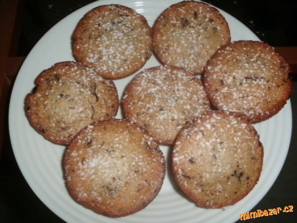 Čokoládové muffiny s brusinkami-podle slovenské maminky