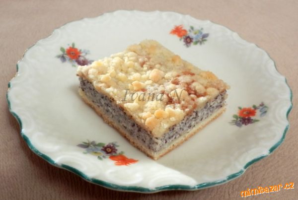 Koláč s tvarohem a mákem