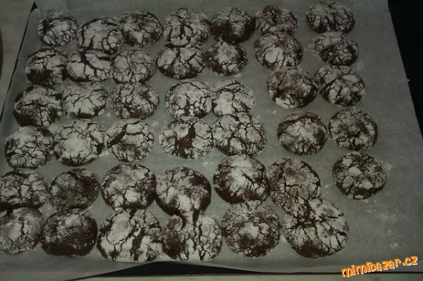 CRINKLES čoko - popraskané,vrásčité sušenky