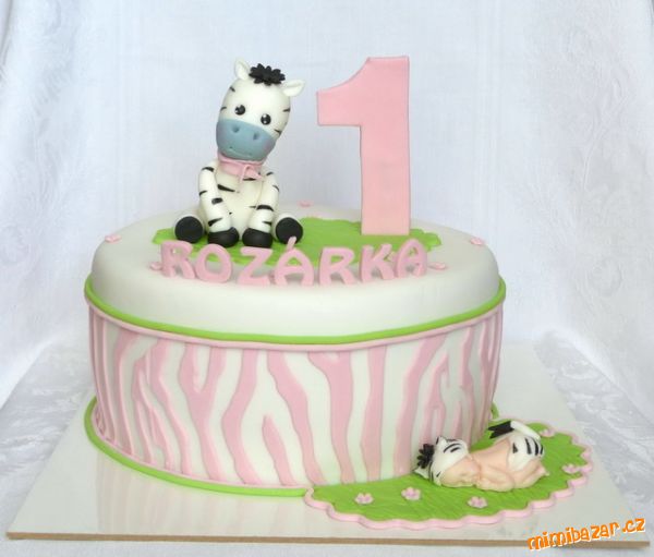 Zebra a miminko