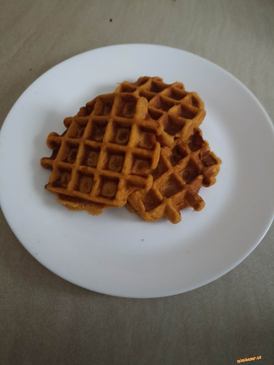 Sladké batátové vafle